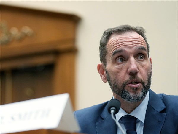 Smith defends his Trump investigations at a House hearing — 'No one should be above the law'