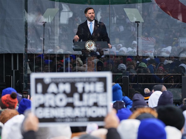 Vance touts Trump Administration's record against abortion at Washington rally