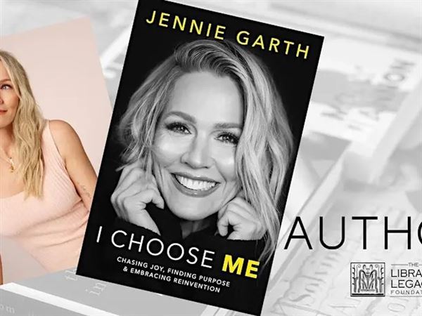 Jennie Garth visiting area as part of library’s Authors! series