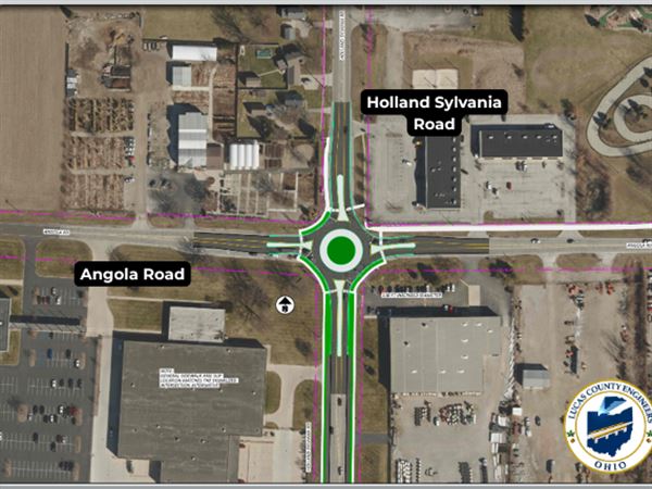 Roundabout at Holland-Sylvania and Angola roads slated for 2030