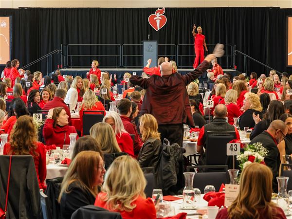 Red dresses, real stories inspire action at Toledo’s Go Red for Women luncheon