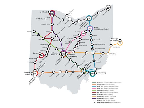 Statewide bus line doubles service, expands routes in northwest Ohio