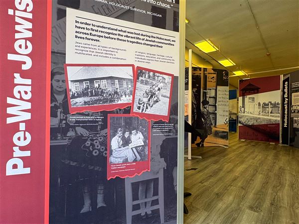 Pop-up Holocaust museum opens in Adrian
