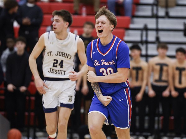 Photo Gallery: St. John's vs. St. Francis District II boys basketball ...