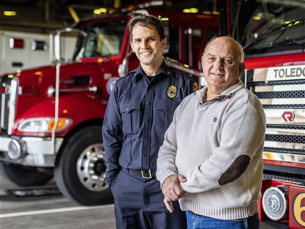 Father and son share legacy at Toledo Fire Department