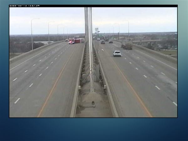 Wind overturns semi on Skyway; power outages reported