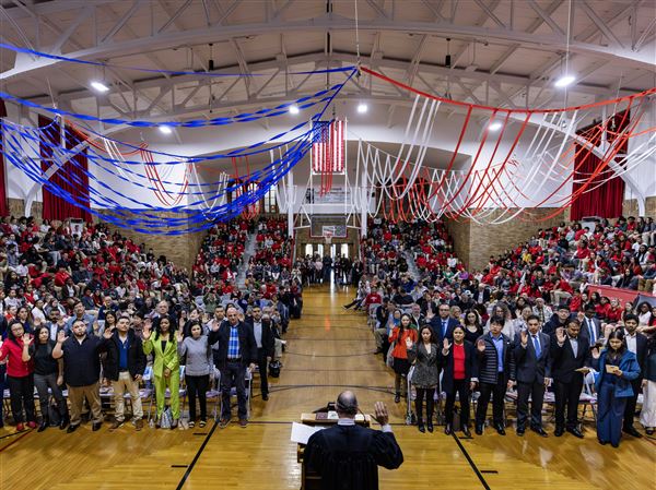 ‘A dream come true’: 40 new Americans take oath in Toledo