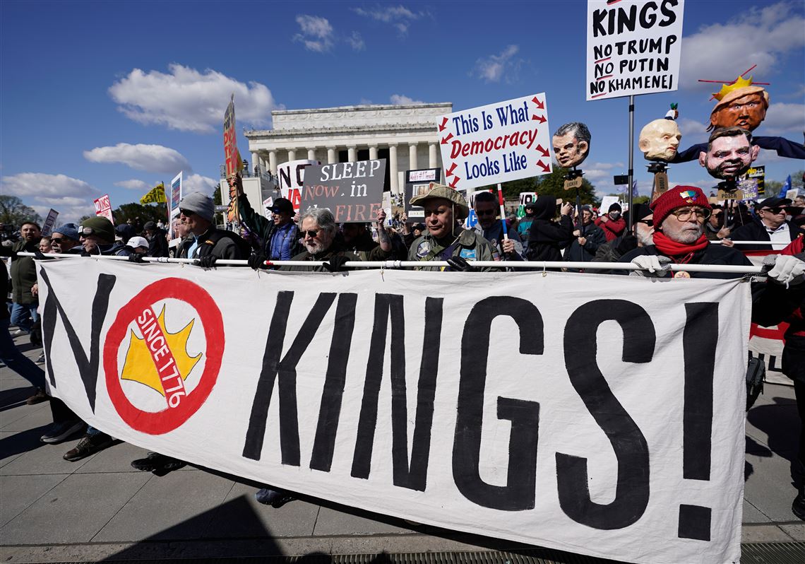 Minnesota serves as flagship for nationwide 'No Kings' protests against  Trump | The Blade