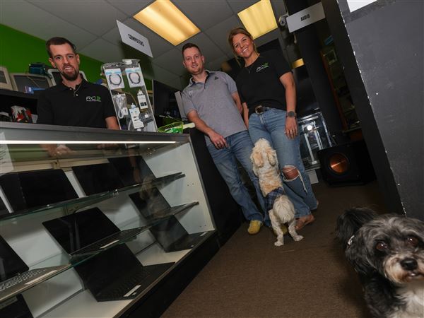 Electronics shop uses tech skills to serve customers, community