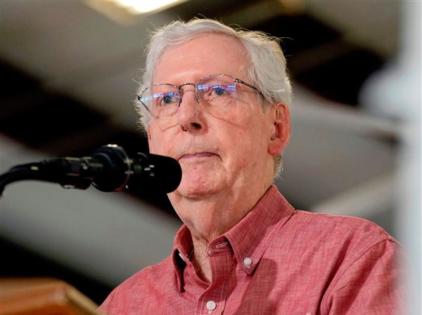 McConnell says fall led to hospitalization, breaking weeks of silence