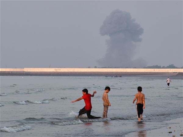 Trump says U.S. will blockade Iran in the Strait of Hormuz and will charge ships for safe passage