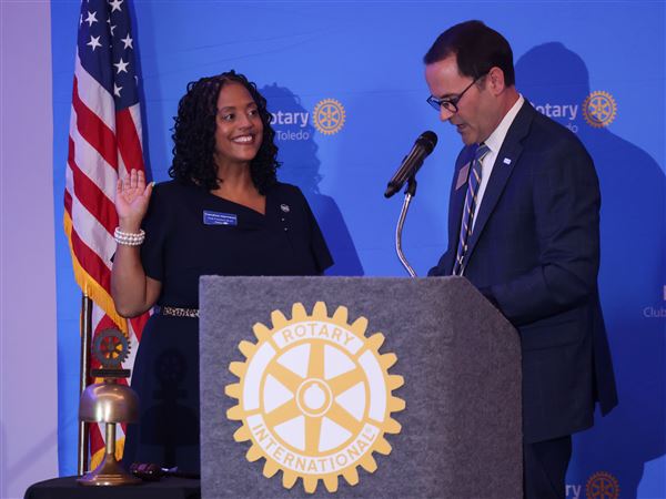 Rotary Club of Toledo inducts first African-American president
