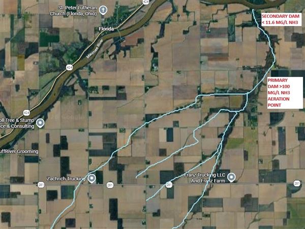 Nearly 20,000 Maumee River fish killed by fertilizer spill