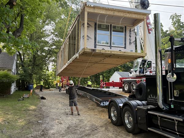 Habitat chapter debuts modular construction to speed homebuilding