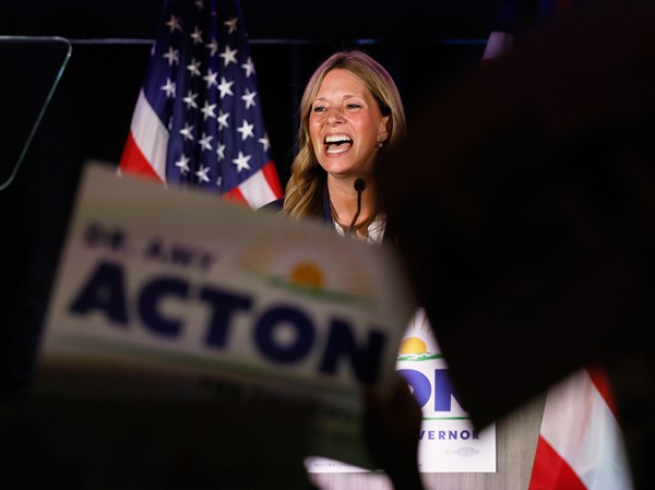 Acton announces property tax relief plan