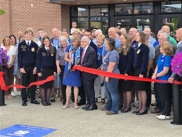 DeWines cut ribbon on new Ohio Agriculture Center