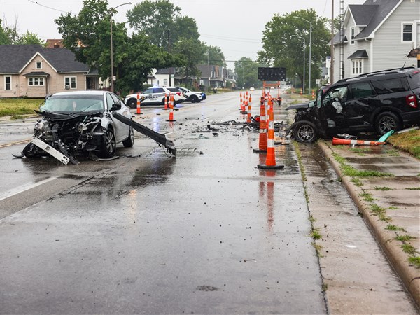Photo: Toledoblade Rep. Marcy Kaptur Hospitalized After Hit-and-Run Crash in Toledo, Ohio