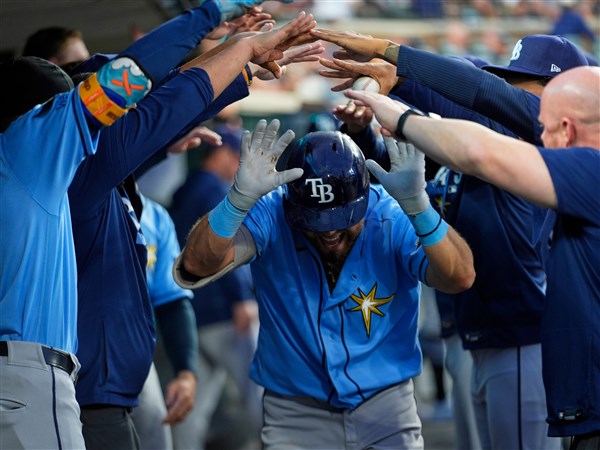 Aranda's home run and Rasmussen's six strong innings lead Rays past slumping Tigers, 4-1