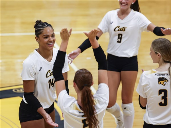 Northview volleyball team rallies to reverse sweep Eastwood