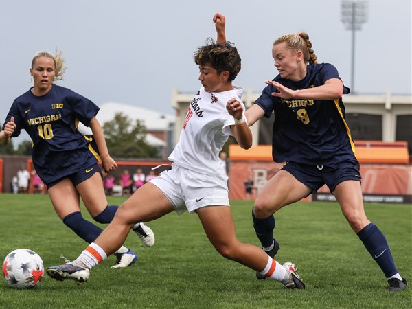BGSU women's soccer falls to Michigan, continues quality defensive play