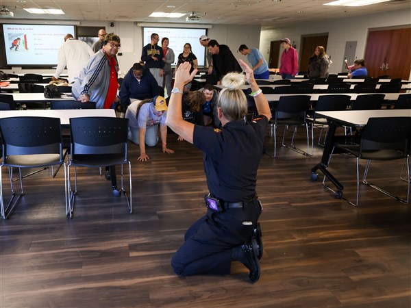 Photo Gallery: Adult Safety Town program