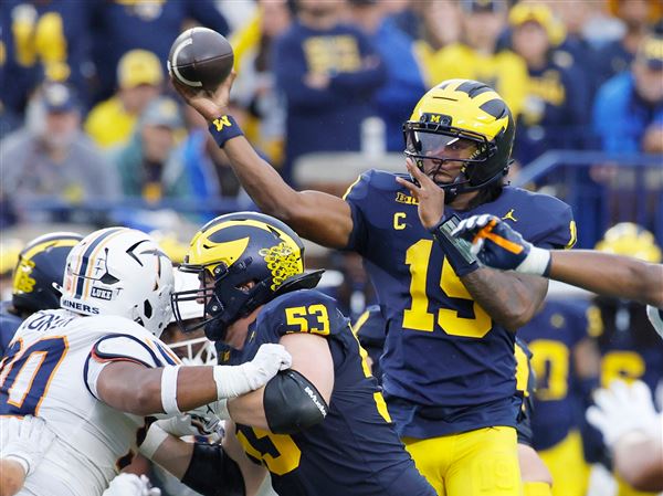 No. 19 Michigan starts shaky, finishes strong in 52-17 win over UTEP